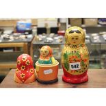 Two Russian style dolls