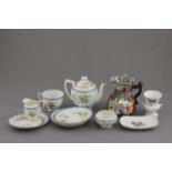 Group of Ceramics including part Royal Doulton Leonie Tea Service, Mason's Ironstone Jug and Two