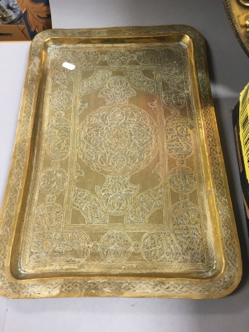 Tray of Mixed Copper and Brass ware - Image 4 of 4