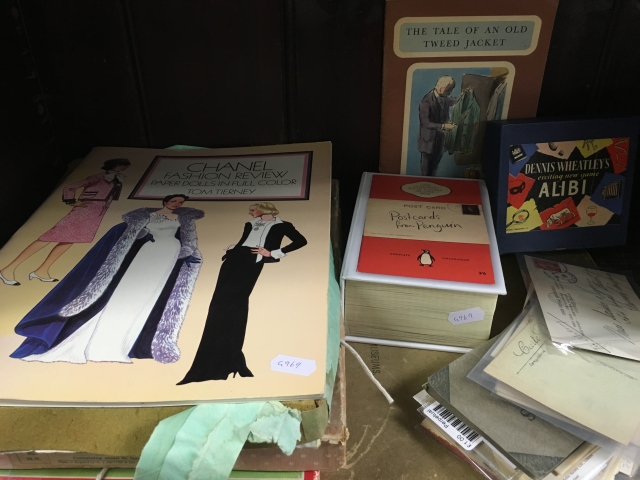 Mixed Lot of Ephemera including Bartholomews Maps, Postcards, Coco Chanel Paper Doll Book, Book of - Image 3 of 3