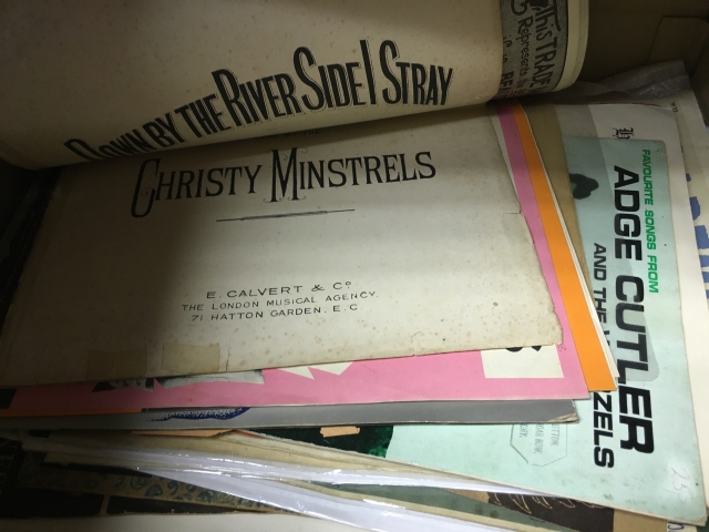 Box of Sheet Music and Theatre Programmes, Early to Mid 20th century - Image 2 of 3