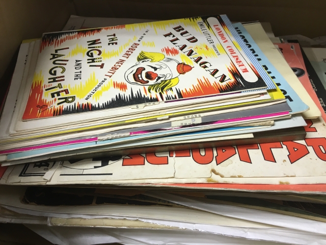 Box of Sheet Music and Theatre Programmes, Early to Mid 20th century