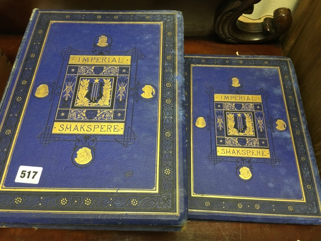 Two illustrated HB books The Imperial Shakespeare