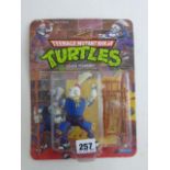 Original carded Playmates Teenage Mutant Ninja Turtles Usagi Yojimbo figure punched, unopened