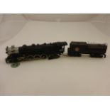 Boxed HO scale Brass Tenshodo Great Northern 2-10-2 Class Q-1 with tender No. 155 factory painted (