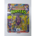 Original carded Playmates Teenage Mutant Ninja Turtles Mutagen Man figure un-punched, unopened