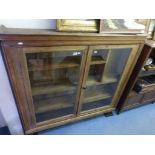 Old pine glazed kitchen cupboard