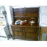 Ercol Style Dark Oak Dresser