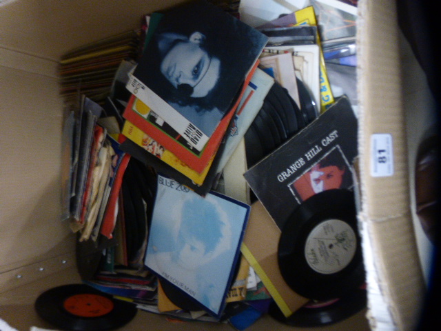 Vinyl - Large collection of 45's including Rock & Pop & Songs From The Shows/TV including Rolling