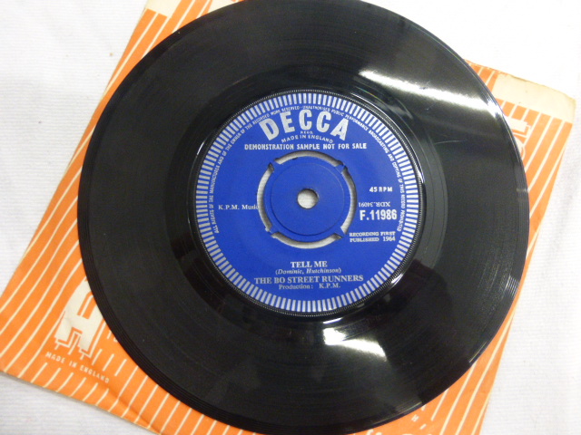 Vinyl - Bo Street Runners 'Bo Street Runner' 45 single (Decca F 11986) demonstration sample - Image 3 of 3