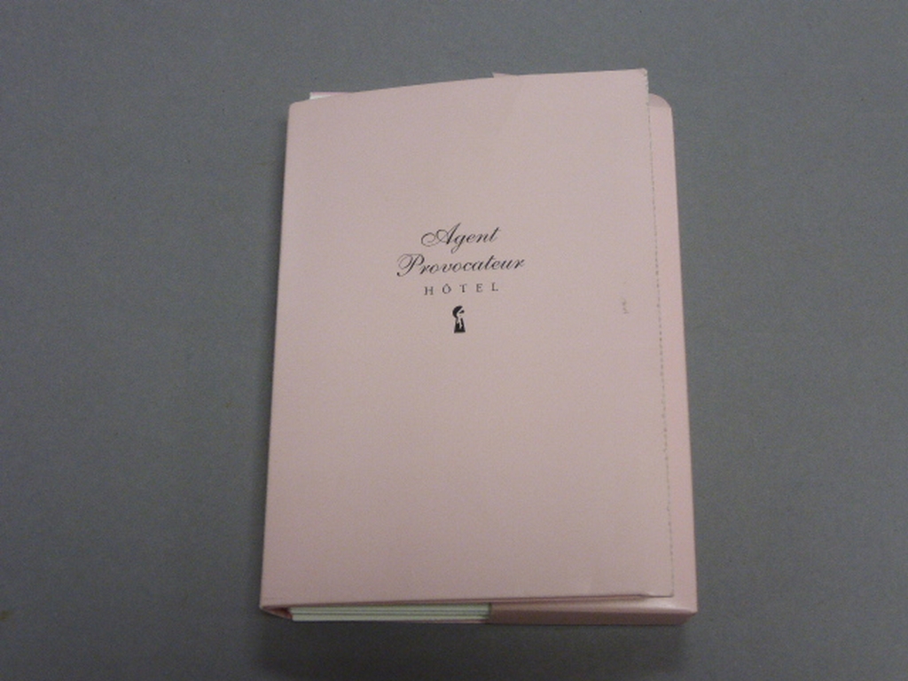Glamour - Original Agent Provocateur Hotel promotional pack containing a complete set of postcards