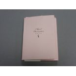 Glamour - Original Agent Provocateur Hotel promotional pack containing a complete set of postcards