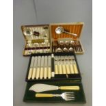 Four Boxes mixed cutlery sets