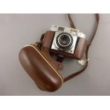 Vintage Zeiss Ikon camera cased