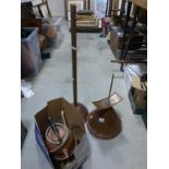 Copper Wash Dolly, Copper Funnel, Copper Electric Kettle and Set Hanging Scales