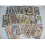 Mixed World Banknotes including WWII Japan