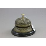 Vintage Style Bronze Effect Desk Bell