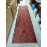 Red Ground Runner Rug