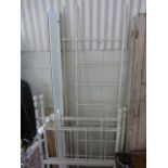 White Coat Metal Single Day Bed Stead