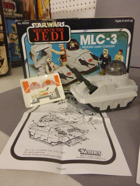 Three Boxed Original Kenner Star Wars Return Of The Jedi Accessories comprising of Radar Laser - Image 6 of 6