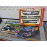 Boxed Hornby OO gauge Train Pack R336 BR Intercity 125 plus boxed Hornby R769 Branch Line Freight