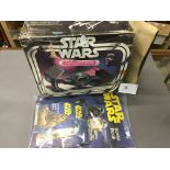 Boxed Kenner Star Wars Darth Vader Tie Fighter (gd with tatty box) plus Star Wars scrapbook and note