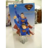 Boxed DC Direct Superman Returns hand-painted cold-cast porcelain Superman Bust