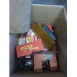 Quantity of OO gauge model railway including boxed Triang R153 Saddle Tank Loco, rolling stock &