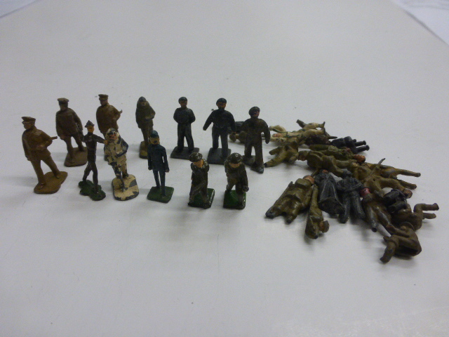 Skybirds - collection of approx 135 military figures incl British Charging, Germans & scarce figures - Image 9 of 11