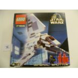 Original Star Wars Lego - Boxed 7166 Imperial Shuttle complete with all minifigures