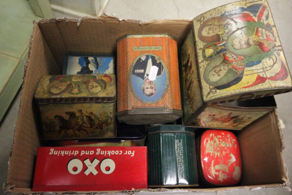 Collection of Advertising Tins
