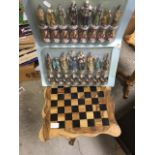 Rex Games Fantasy Chess Set together with a Chess Board Table