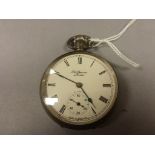 Silver Cased Pocket Watch