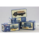 Three boxed Corgi Classics Pickfords die-cast vehicles comprising of 20501, 22701, 30501 all with