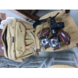 Billingham & Co Canvas Camera Bag with Cameras and Accessories