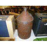 Large Vintage Oil Can