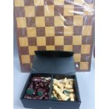 1960's / 70's Carlton Chess Set with Board