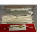 Hallmarked Silver Ciro Wristwatch, Ladies Avia Wristwatch and Boxed Smiths Ladies Wristwatch