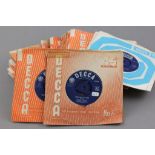 Vinyl - First class collection of approximately 40 Decca 45's from the 60's with many rarities