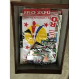Selection of football memorabilia from Thailand to include telephone cards, trade cards, sticker
