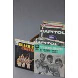 Vinyl - Capitol label - A good collection of over 40 45s and 2 Eps from various artists on this