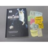 Music Collectables - Michael Jackson Treasures hard back book plus a quantity of concert tickets inc