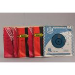 Vinyl - Piccadilly label - 12 45's from the 60,s to include the Dave Clark Five - First Love, Geno