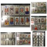 Sporting Cigarette Cards - Collection of various football and other sporting cards including