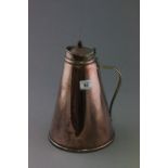 Vintage Copper Ale Flask with Ceramic Liner