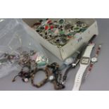 Quantity of Silver Mounted and Semi- Precious and Hardstone Jewellery plus Various Costume Jewellery