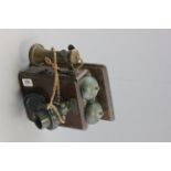 Early 20th C wall mounted telephone GPO NO 121CB