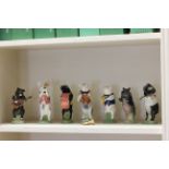 Seven Boxed Beswick Pig Musicians