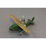 Vintage Cast Iron Model of a Seagull Airplane