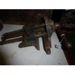 Vintage Record No. 52 Bench Vice